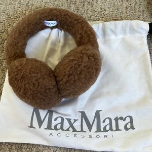 max mara teddy bear earmuffs